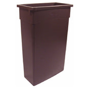 Royal CCP 8322BN - Wall Hugger™ Trash Can, 23 Gallon, Rectangular