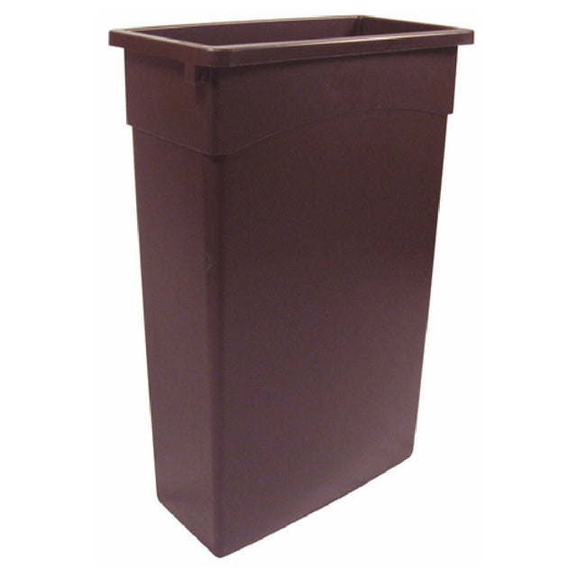 Royal CCP 8322BN - Wall Hugger™ Trash Can, 23 Gallon, Rectangular