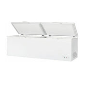 Hubert 69K-750 - Kratos® Solid Top Chest Freezer, 23.6 Cu. Ft. Capacity, Powder Coated Steel Exterior