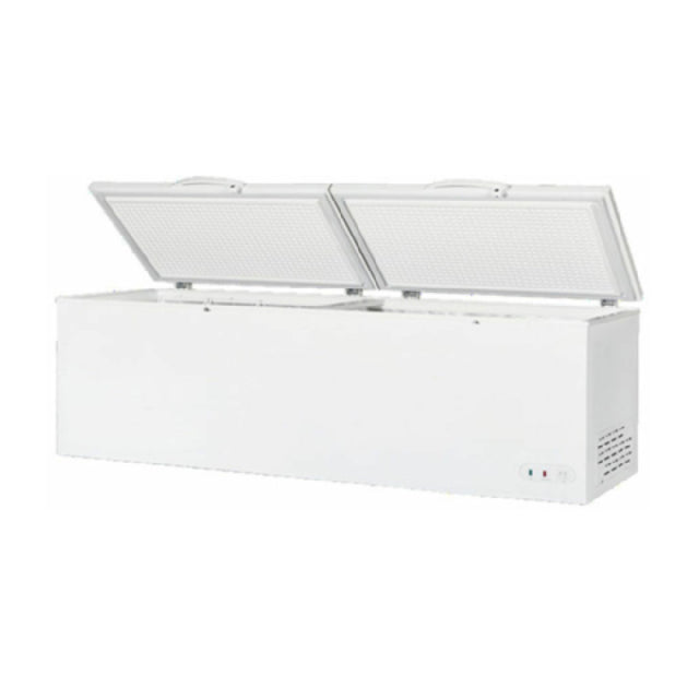 Hubert 69K-750 - Kratos® Solid Top Chest Freezer, 23.6 Cu. Ft. Capacity, Powder Coated Steel Exterior