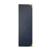 Risch HARST-4V 4.25X14 Harley Deluxe Padded Antibacterial/antimicrobial Faux-leather Menu Cover (specify Color)