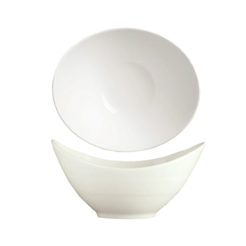 Libbey 987659320 (Formerly Syracuse China) Bowl 39-1/2 Oz. 9"L X 6-3/4"W X 4-1/2"H