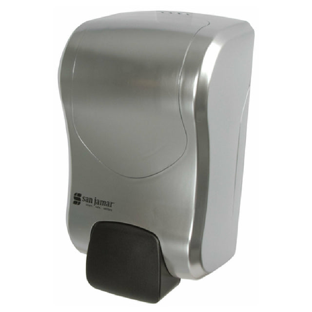 San Jamar S970SS Summit™ Rely® Soap & Sanitizer Dispenser Manual 5-1/4"W X 4"D X 9"H