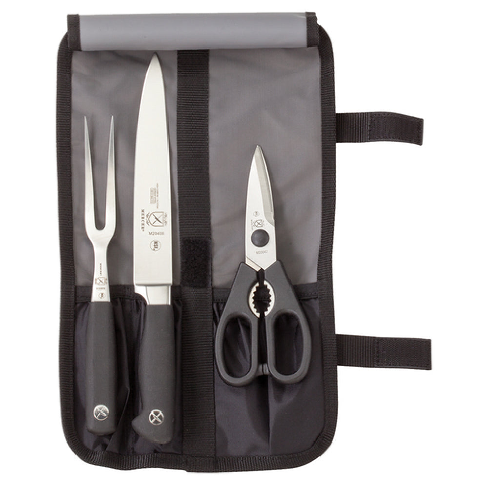 Mercer Culinary M21900 Genesis® Carving Set 4-piece Includes: (1) 8" Carving Knife