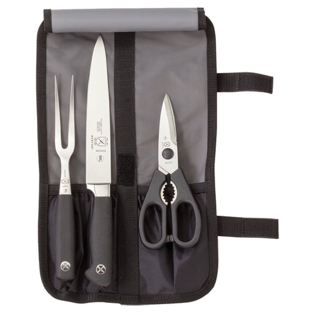 Mercer Culinary M21900 Genesis® Carving Set 4-piece Includes: (1) 8" Carving Knife