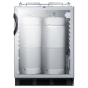 Summit SBC56GBINKADA Draft Beer Cooler Dispenser ADA Compliant Counter Height