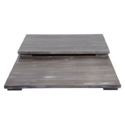 Hubert 12873 - Riser Set, 2-piece, Includes: (1) 24" X 15" X 1-1/2"H & (1) 24" X 30" X 1-1/2"H