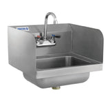 Hubert 28W-089 - Kratos® Commercial Hand Sink With Gooseneck Faucet, 17"W X 15. 25"D X 13. 5"H