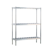 New Age Industrial NS933 Keg Rack 60"W X 18"D X 76"H (6) 1/2 Barrel Keg Capacity Or (18) 1/6 Barrel Keg Capacity