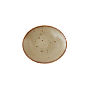 Fortessa TC7300.DV.4.217 Erthe Shiitake Samba Plate 6.75x6" (17x15cm) Oval