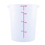 Hubert 14138 - CenPro® Food Storage Container, 8-3/4"W X 8-3/4"D X 10-5/8"H, Round