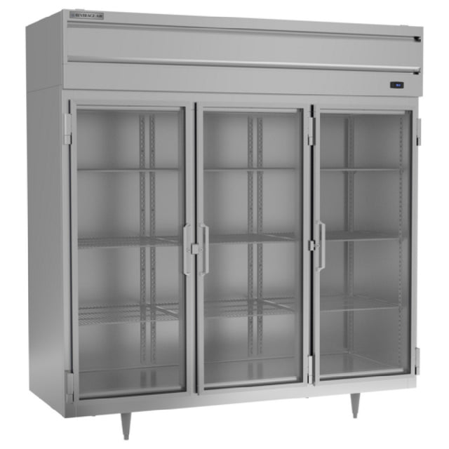 Beverage Air PR3HC-1BG P-Series Refrigerator Reach-in Three-section