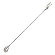 Spill-Stop 840-21 Trident Mixing Bar Spoon 15-3/4" (40cm) Fork-end