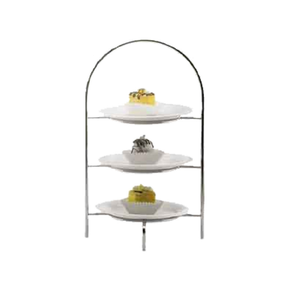 BauscherHepp 12.2078.2400 Stand 11-7/16"W (290mm) X 15-3/4"H (400mm) 3-tier
