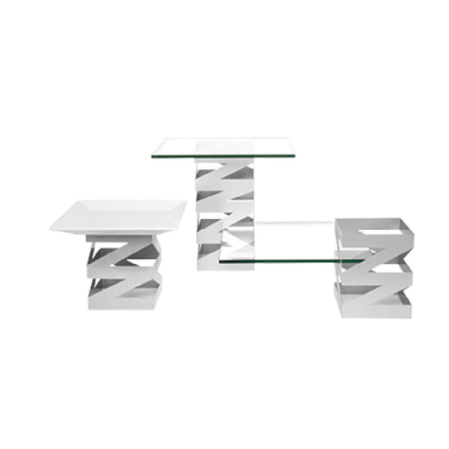 FOH BRI006BCI28 B³ Buffet Building Blocks® Zig Zag Display Riser Set Of 3