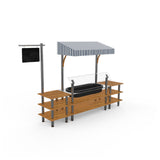 Steelite MGCMLA01BSWF - Classic Canopy Cooling Station, 130.0" X 29.5" X 96.0", Modular