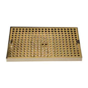 Micro Matic DP-820DSSPVD-12 Drip Tray Trough Surface Mount 12"W X 8"D