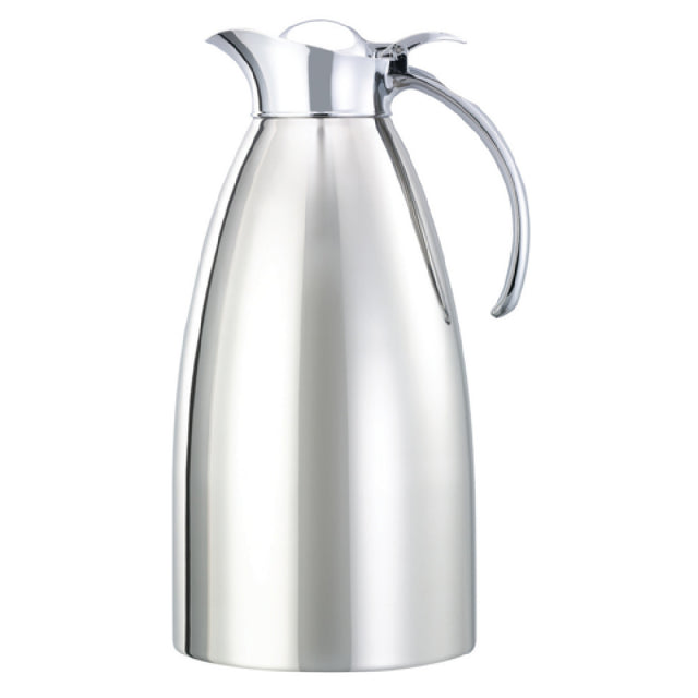 Service Ideas MAR20PS Marquette Series Carafe 2 Liter Vacuum Insulated