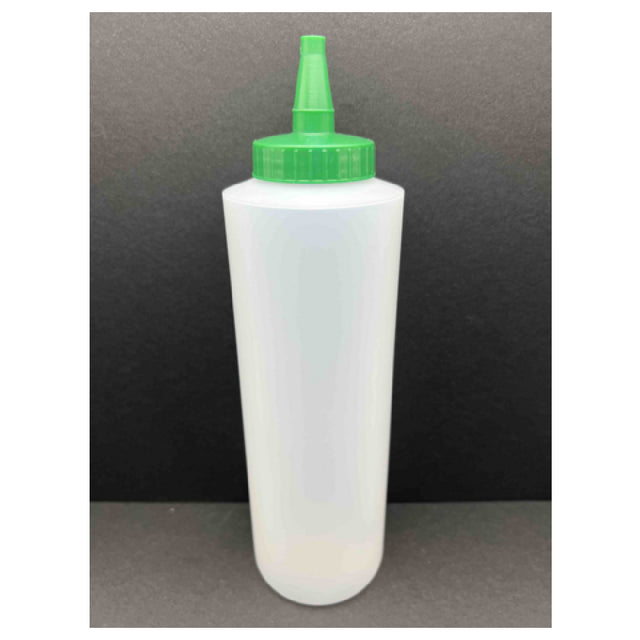 Buccaneer Container Corp 2012016040 (Buccaneer) Squeeze Bottles 16 Oz. Natural HDPE