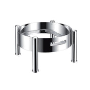 BauscherHepp 55.0007.6040 Chafing Dish Frame 18-1/2" Dia. X 9-1/2"H Round Profile Feet