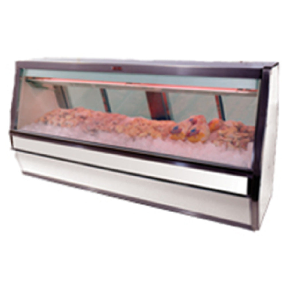 Howard-McCray SC-CFS40E-4-LED Fish/Poultry Service Case 52-1/2"W Single Duty