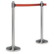 American Metalcraft RSRTRD Securit® Barrier Post & Base System Portable (1) 15" Dia. Base X 40" High Post