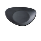 Yanco MO-108BK Moderne Plate 8"L X 6-1/2"W Triangular