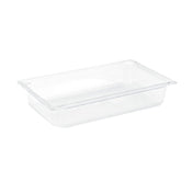 Vollrath 8006410 Super Pan® 1/1 GN Food Pan 6" Deep Low-temp Polycarbonate Clear Plastic