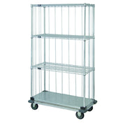 Quantum MD1836CG47RE Mobile Enclosure Cart 36"W X 18"D X 81"H Includes: (3) Wire Shelves