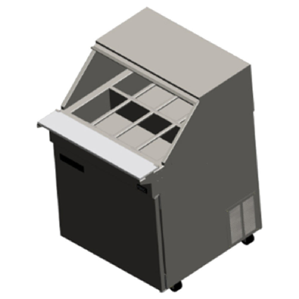 Delfield F18MC32-FSP Liquitec® Refrigerated Counter Mega Top Single Section