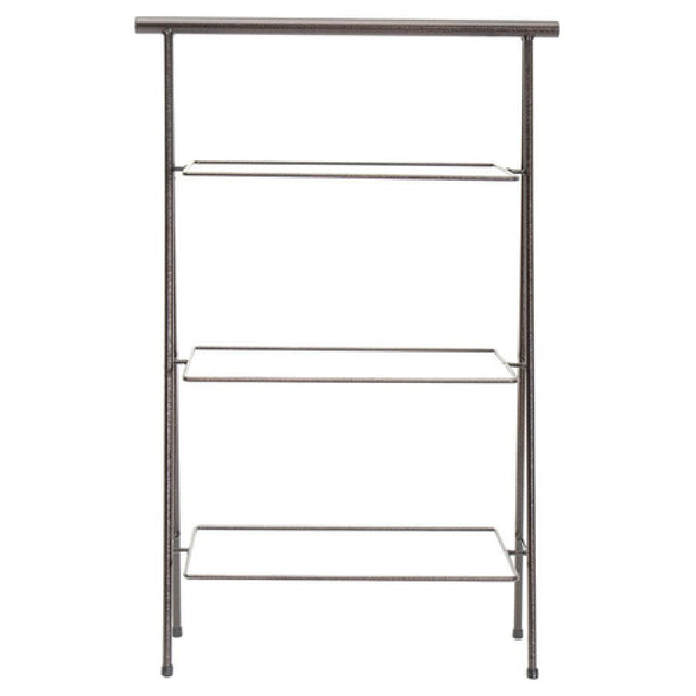 Hubert 16007 - Basket Stand, 3-tier, 20-1/2" X 12" X 37-1/4"H