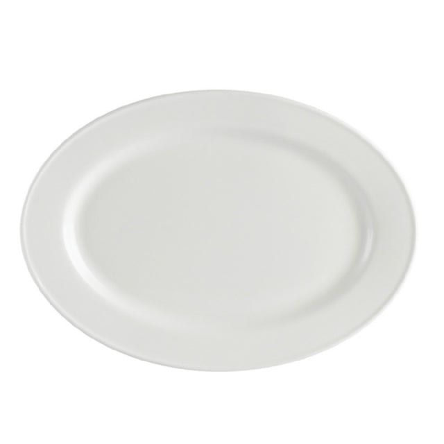 CAC China EVT-13 Everest Platter 11-3/4"L X 8-1/4"W X 3/4"H Oval