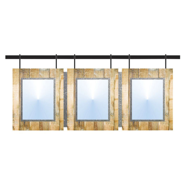 Hubert 97956 - Menu Board, 3-pocket, Hanging