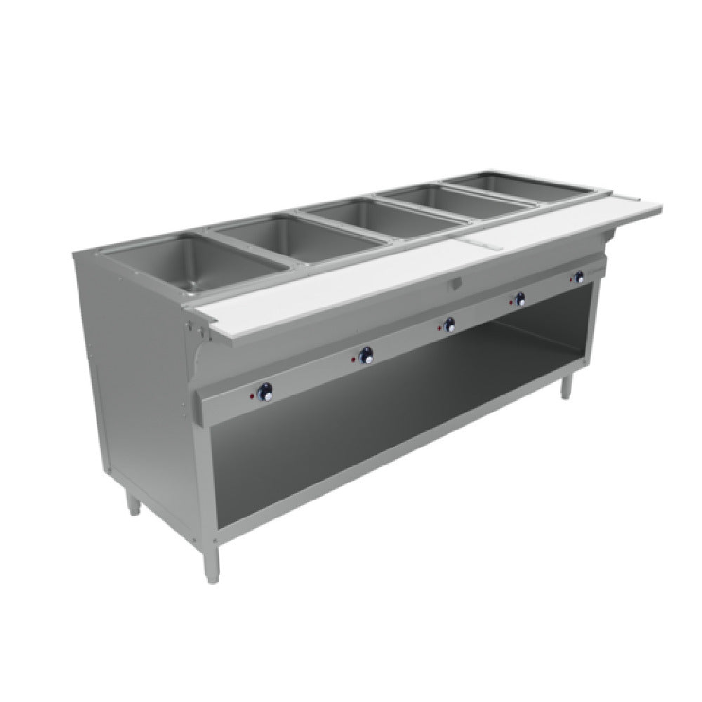 BK Resources STESW-5-240-EN Sealed Well Steam Table Electric Open Base With Undershelf