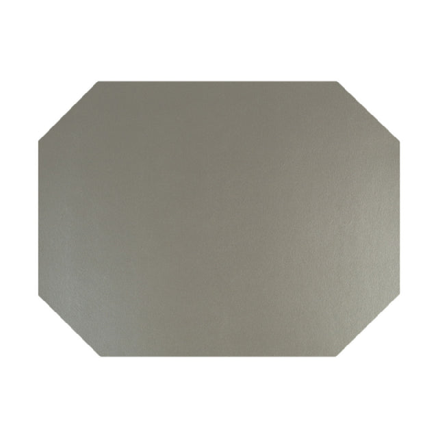 Risch PLACEMATOCT 17X13 Vinyl Heat-Sealed Placemat (specify Color) 17" X 13" Octagon