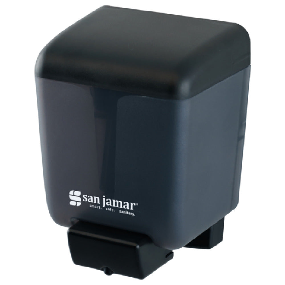 San Jamar SN30TBK Classic Manual Soap Dispenser 30 Oz. Wall-mounted