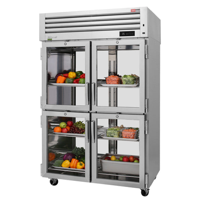 Turbo Air PRO-50-4R-GS-PT-N PRO Series Refrigerator Pass-thru Two-section