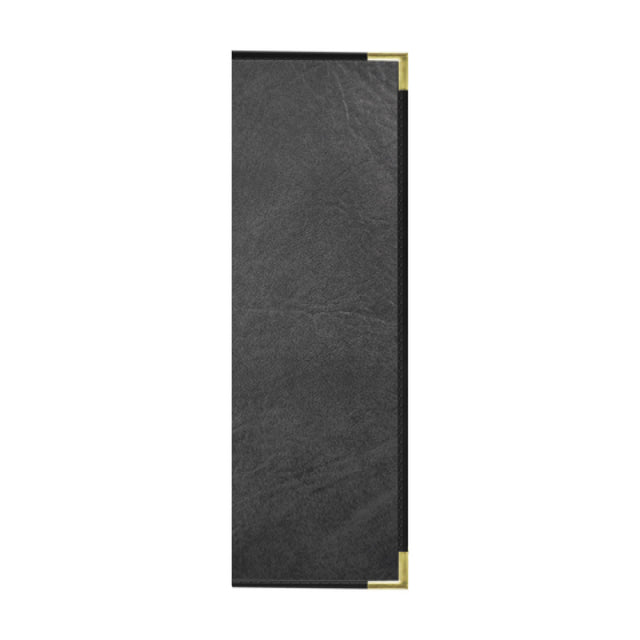 Risch SEVDX-2V 4.25X14 Seville Deluxe Hardback Antibacterial/antimicrobial Faux-leather Menu Cover (specify Color)
