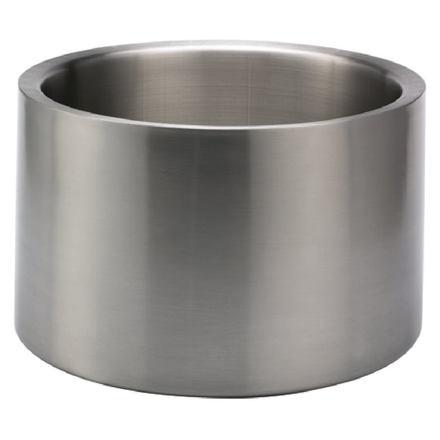 Service Ideas PT7BS Metallic Elements Party Tub 7 Gallon 16-1/2" X 16-1/2" X 10"