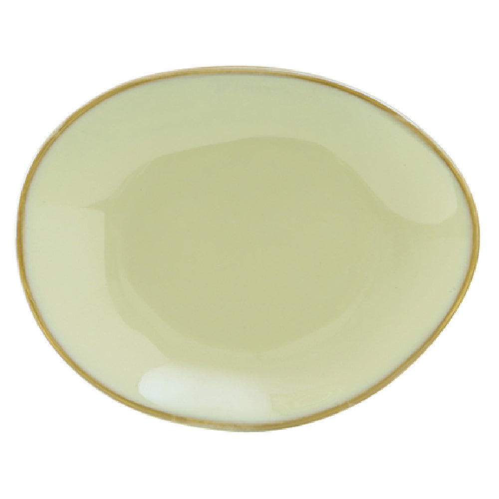 Tuxton GAS-650 Ellipse Plate 8-3/8" X 6-7/8" Oblong