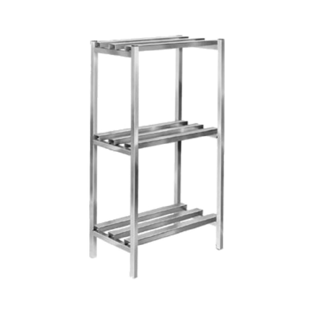 Channel DR2036-3 Dunnage Shelving All-Welded 3 Shelf Style Channel Style