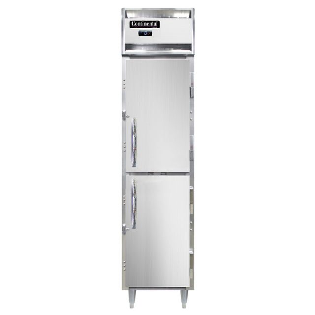Continental Refrigerator D1FSENSAHD Designer Slim Line Freezer Reach-in 17-3/4"W