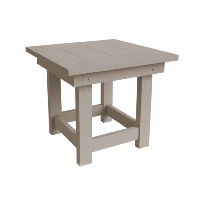 Plantation Prestige 3242323-01 STD - Corolla Side Table 23" X 23" 19"H, Standard Finish