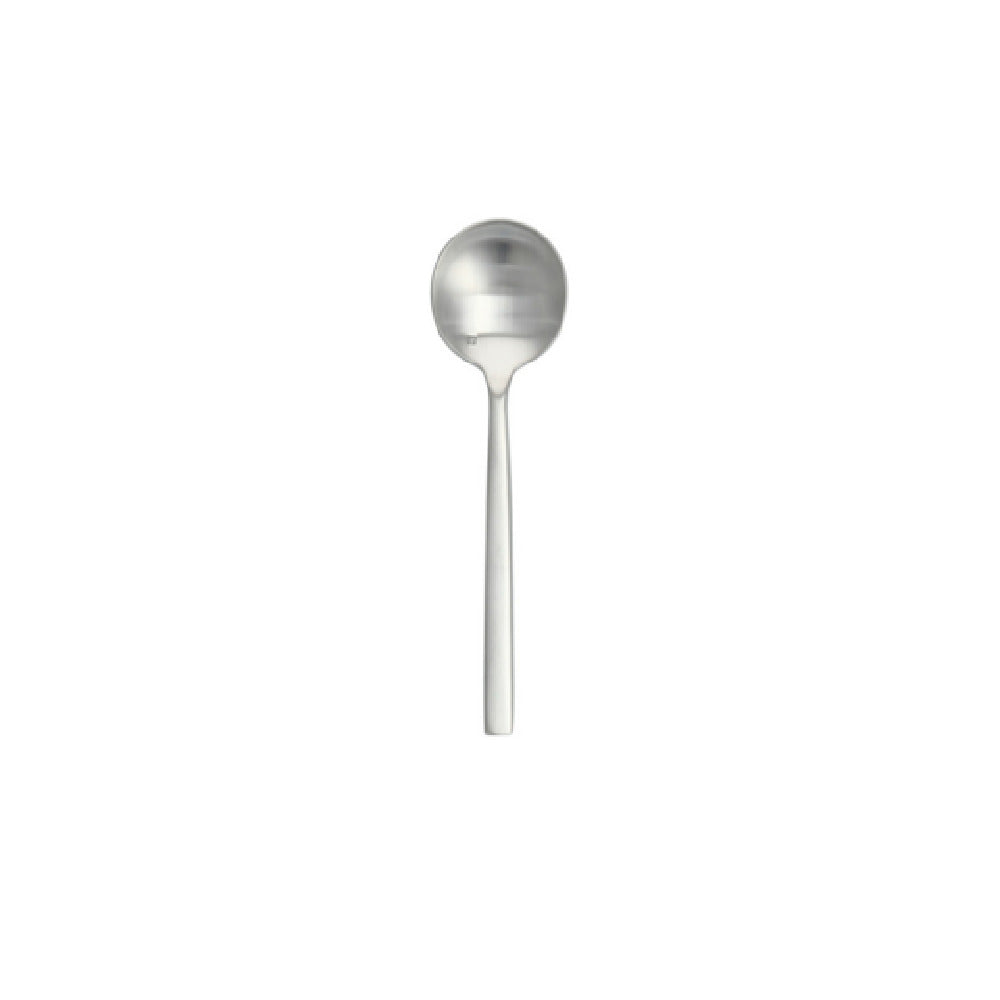 Fortessa 1.5B.165.00.003 Arezzo Bouillon Spoon 6" (15cm) Brushed