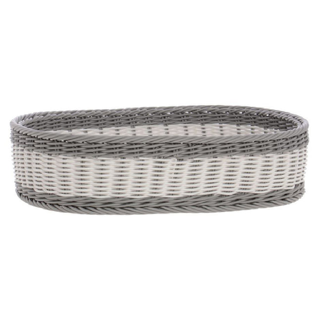 Hubert 75067 - Basket, 18" X 12" X 4-1/2"H, Oval