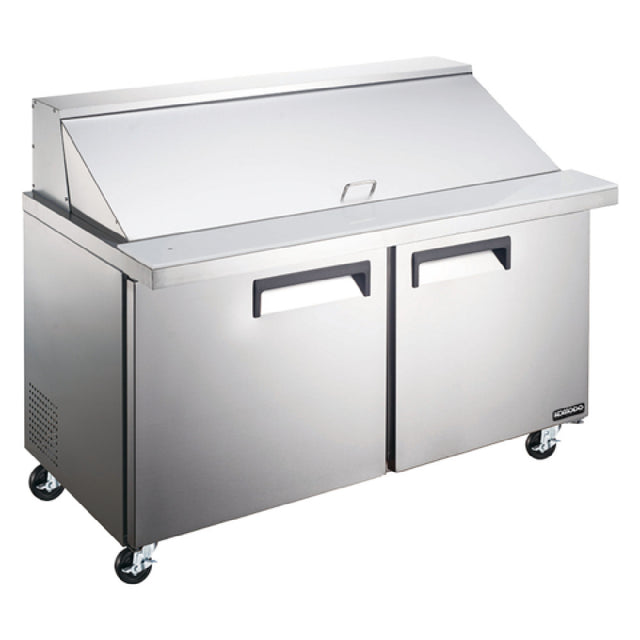 Bison KST6024 Komodo Refrigerated Mega Top Sandwich Prep Two-section