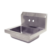 Advance Tabco 7-PS-70-EC-1X Special Value Hand Sink Wall Mounted 14" Wide X 10" Front-to-back X 5" Deep Bowl
