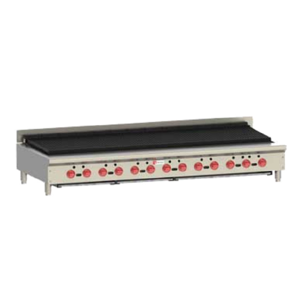 Wolf ACB72_LP Achiever Charbroiler 72-1/2" W Countertop