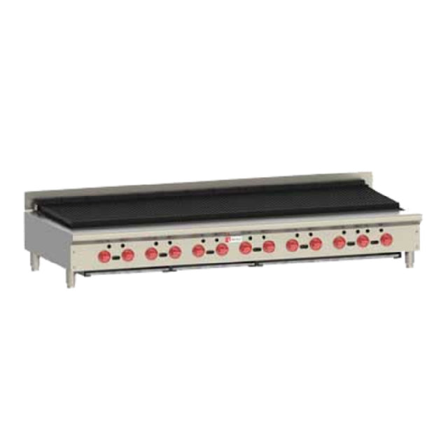 Wolf ACB72_LP Achiever Charbroiler 72-1/2" W Countertop