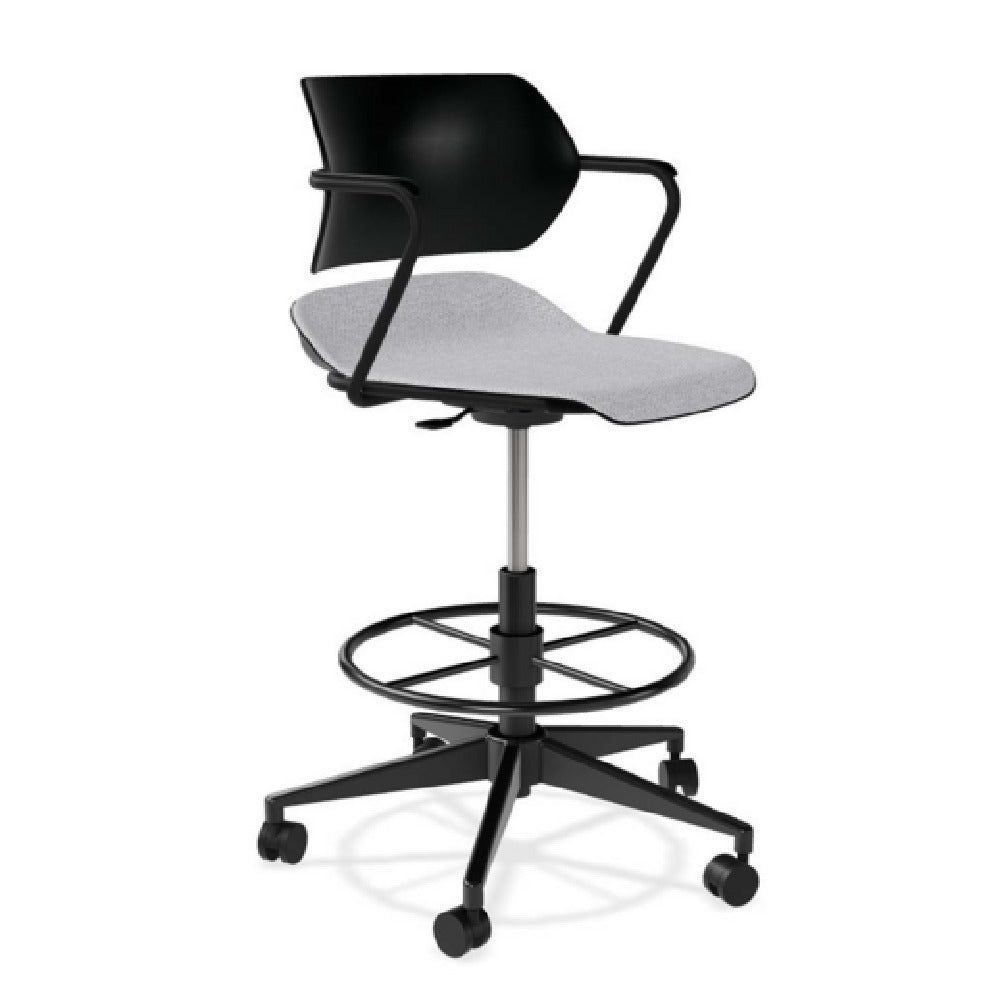 Forbes Industries ASP15A12H## Acton® Caster Base Task Stool Seat Only Upholstered Grade 1